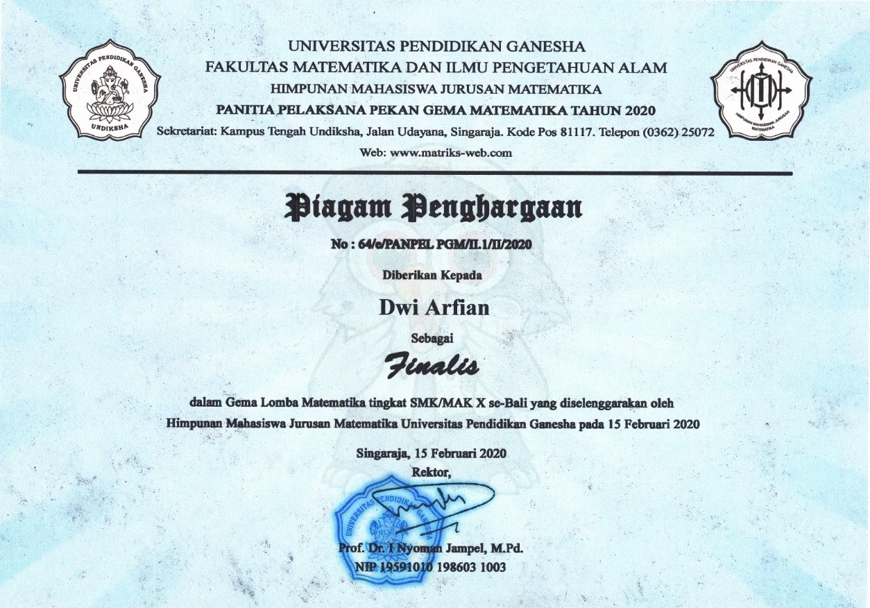 Finalis GLM Undiksha